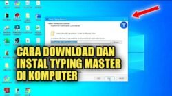 Cara Menginstall Typing Master Pro Full Version Di Laptop Dan PC