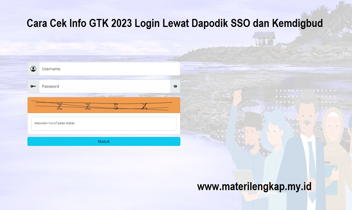 Cara Cek Info GTK 2023 Login Lewat Dapodik SSO dan Kemdigbud