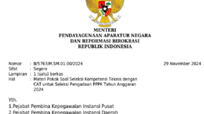 Kisi-Kisi Soal Tes Seleksi PPPK Tahun 2024-2025: Panduan Persiapan Anda