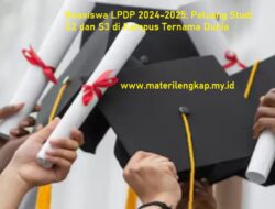 Beasiswa LPDP 2024-2025: Peluang Studi S2 dan S3 di Kampus Ternama Dunia