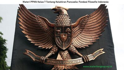 Materi PPKN Kelas 7 Tentang Kelahiran Pancasila: Fondasi Filosofis Indonesia