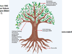 UUD NRI Tahun 1945 sebagai Dasar Hukum Tertulis Negara (Materi PPKn Kelas 7)