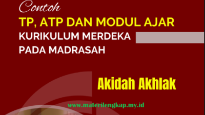 Panduan Lengkap TP, ATP, dan Modul Ajar Akidah Akhlak untuk MI, MTs, dan MA