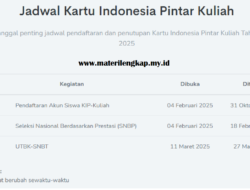 Program KIP Kuliah 2025: Syarat, Jadwal Pendaftaran, dan Manfaat