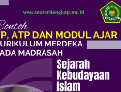 TP, ATP, dan Modul Ajar SKI (MI, MTs, MA) untuk Pembelajaran Efektif