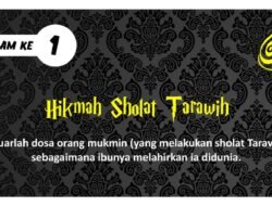 Keutamaan Sholat Tarawih Malam Pertama: Dibersihkan dari Dosa Seperti Bayi yang Baru Lahir