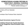 Kemenag Siapkan Penyaluran Bantuan Subsidi Upah untuk Ustadz dan Ustadzah Pesantren