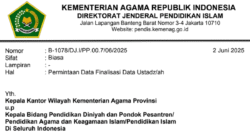 Kemenag Siapkan Penyaluran Bantuan Subsidi Upah untuk Ustadz dan Ustadzah Pesantren