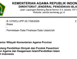 Kemenag Siapkan Penyaluran Bantuan Subsidi Upah untuk Ustadz dan Ustadzah Pesantren
