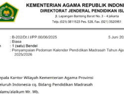 Panduan Penting Kalender Pendidikan Madrasah Tahun Ajaran 2025/2026
