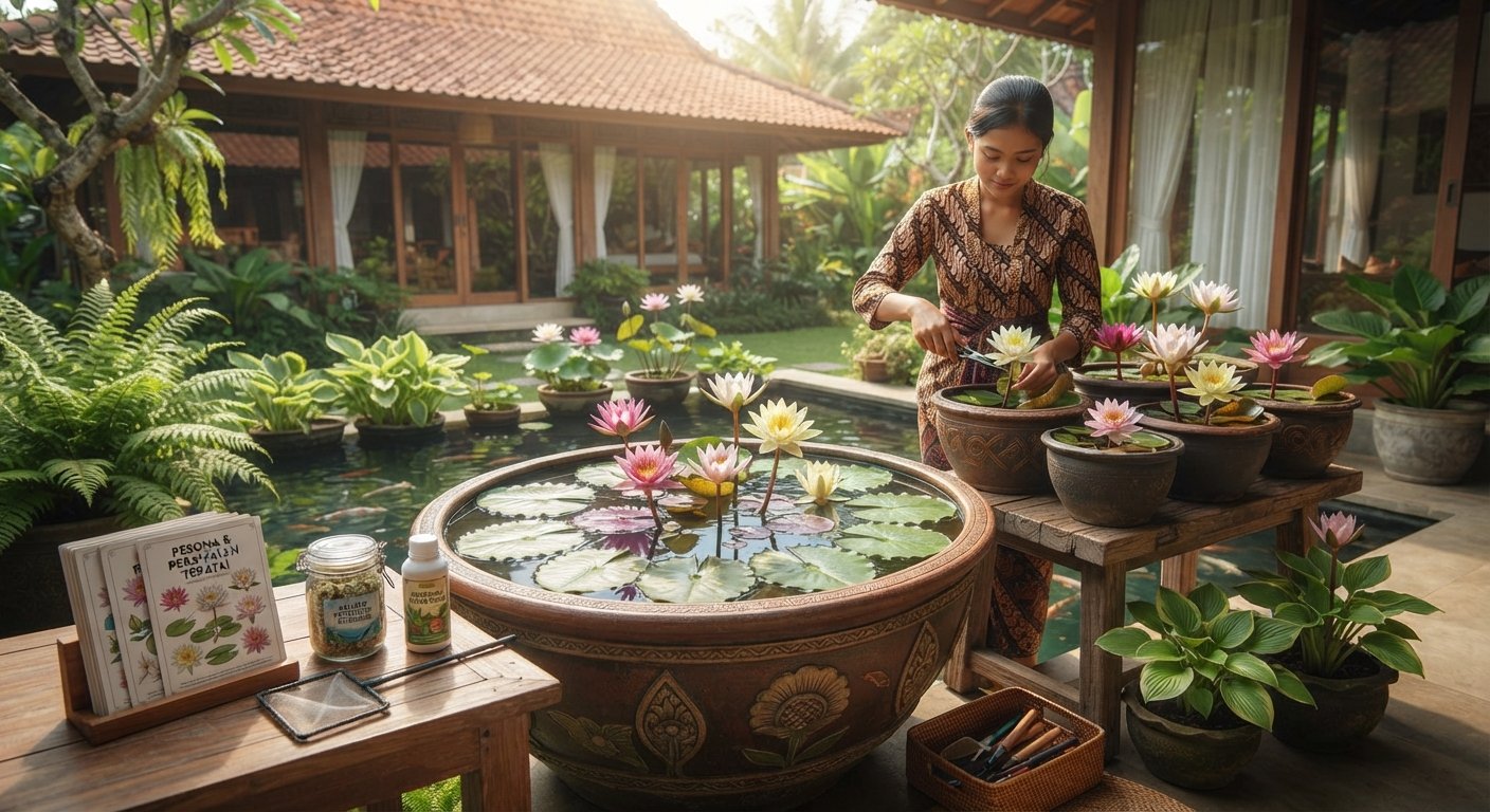 Mengenal Tanaman Hias Air Teratai: Pesona dan Perawatannya