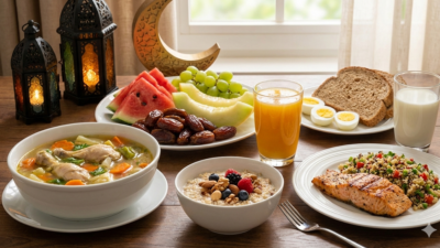 Contoh Makanan Bergizi Selama Bulan Ramadhan: Panduan Sehat dari Sahur hingga Berbuka