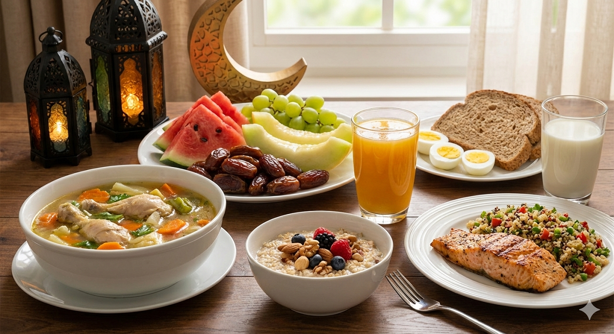 Contoh Makanan Bergizi Selama Bulan Ramadhan: Panduan Sehat dari Sahur hingga Berbuka
